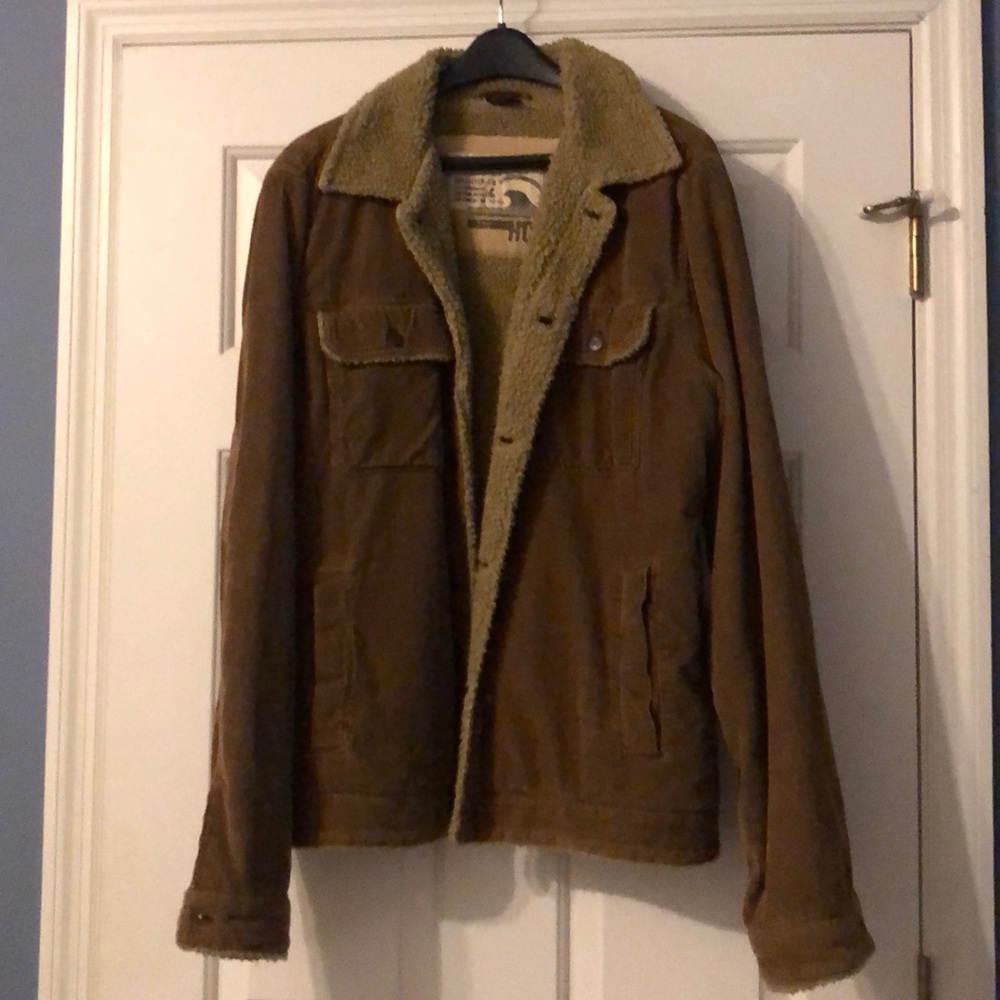 Men’s Corduroy Sherpa-Lined Jacket